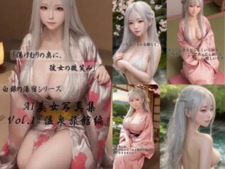 「湯けむりの奥に、彼女の微笑み」白銀の湯宿シリーズ AI美女写真集 Vol.1『温泉旅館編』【無料試聴】 44 d 618367pl