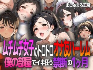 ムチムチ女子のトロトロオナ友ハーレム 〜僕の部屋でイキ狂う禁断の1ヶ月〜【無料試聴】 34 d 596225pl