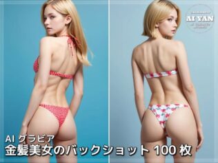 金髪美女のバックショット【無料試聴】 34 d 605558pl