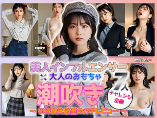 【動画】「潮吹き」チャレンジ ――美人インフルエンサーの本気レビュー!大人のおもちゃ実践編 vol.1【無料試聴】 42 d 608415pl