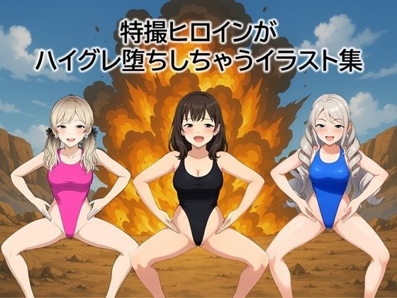 特撮ヒロインがハイグレ堕ちしちゃうイラスト集【無料試聴】 27 d 688280pl