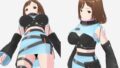 未来から来たような水色の服の巨乳のお姉さん(セリフなし 3DCGモデル イラスト集)【無料試聴】 41 d 735152pl