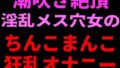 潮吹き絶頂 淫乱メス穴女のちんこまんこ狂乱オナニー【無料試聴】 37 d 799660pl